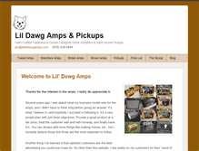 Tablet Screenshot of littledawgamps.com